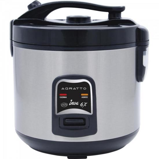 Panela de Arroz 400W 220V PAI 6x Inox AGRATTO