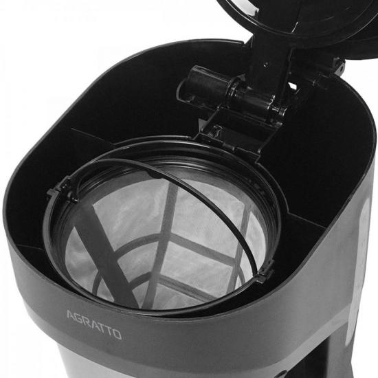 Cafeteira Programável Agratto Aroma Preta 220v - Imagem 10