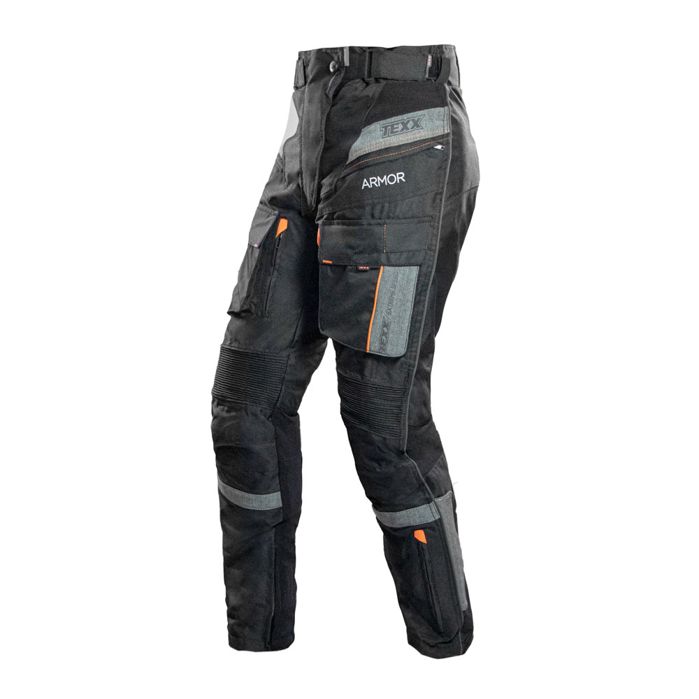 Calca Texx Armor Ld Feminina Cinza E Laranja 2xl - Imagem 2