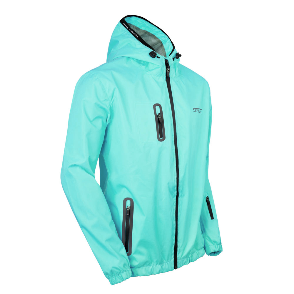 Jaqueta Texx Corta Vento Neon V2 Azul Clar S