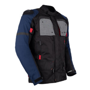 Jaqueta Texx Armor Masc Pret Azul Verm Cinz   M