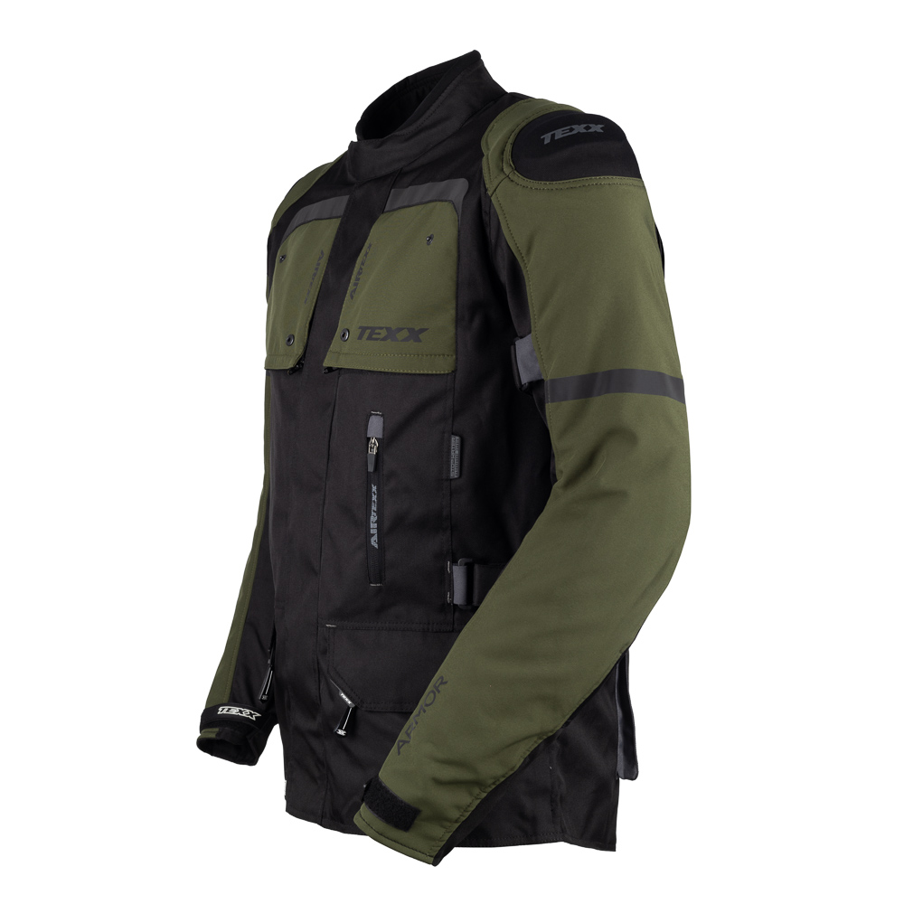 Jaqueta Texx Armor Masc Pret Verd M - Imagem 3