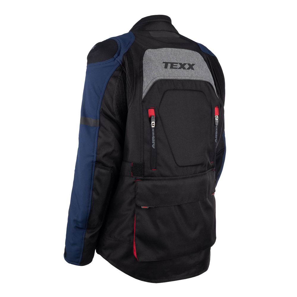 Jaqueta Texx Armor Ld Fem Pret Azul Verm Cinz Xxl 2xl - Imagem 2