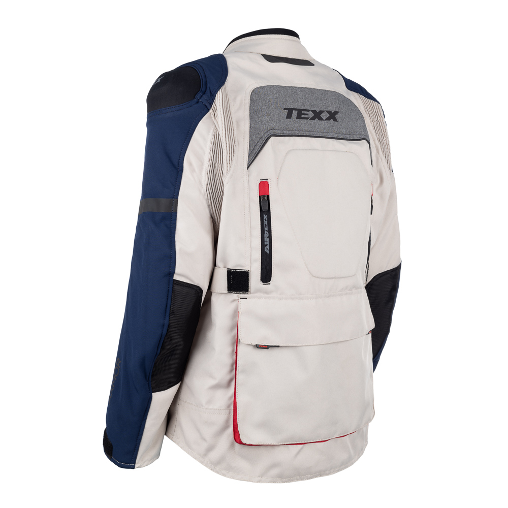 Jaqueta Texx Armor Ld Fem Branc Azul Verm Cinz Xxxl 3xl - Imagem 2