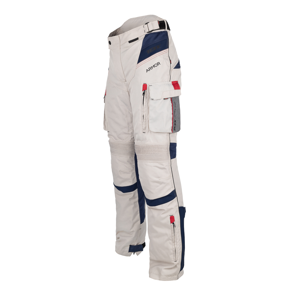 Calca Texx Armor Masc Branc Azul Verm Cinz L - Imagem 3