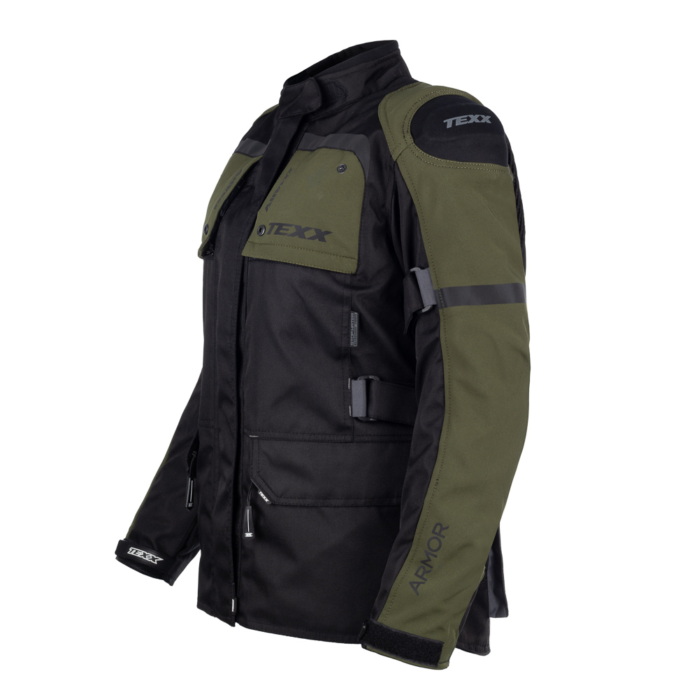 Jaqueta Texx Armor Ld Fem Pret Verd S - Imagem 3