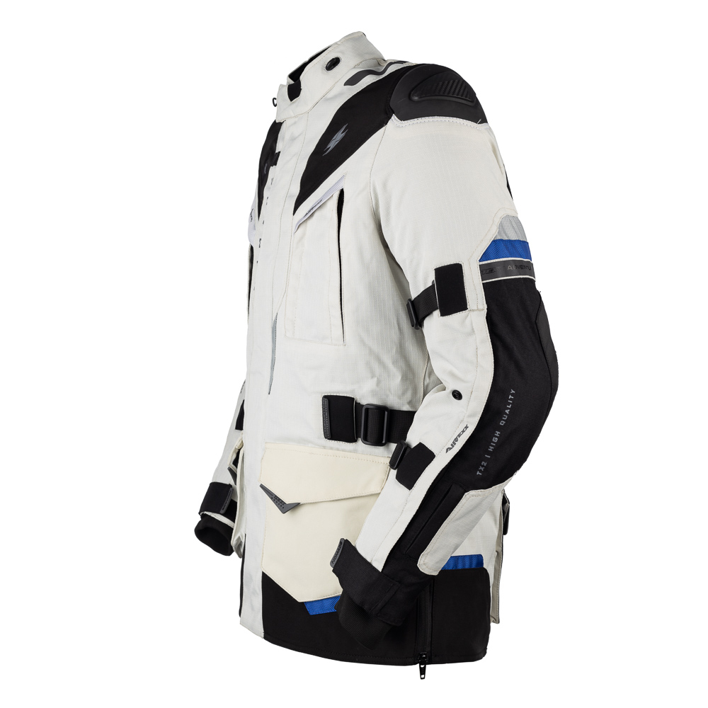 Jaqueta Texx Nomade Masc Branc Azul Verm Xxl 2xl - Imagem 3