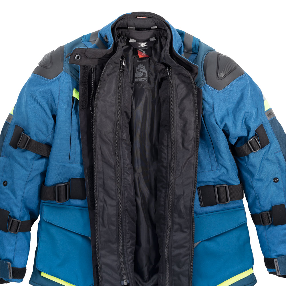 Jaqueta Texx Nomade Masc Azul Verd L - Imagem 6