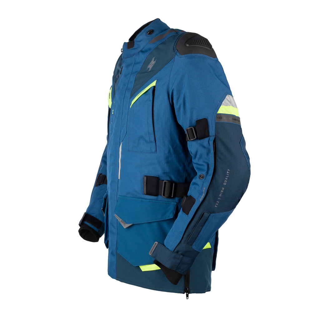 Jaqueta Texx Nomade Masc Azul Verd Xxxxxxl 6xl - Imagem 3