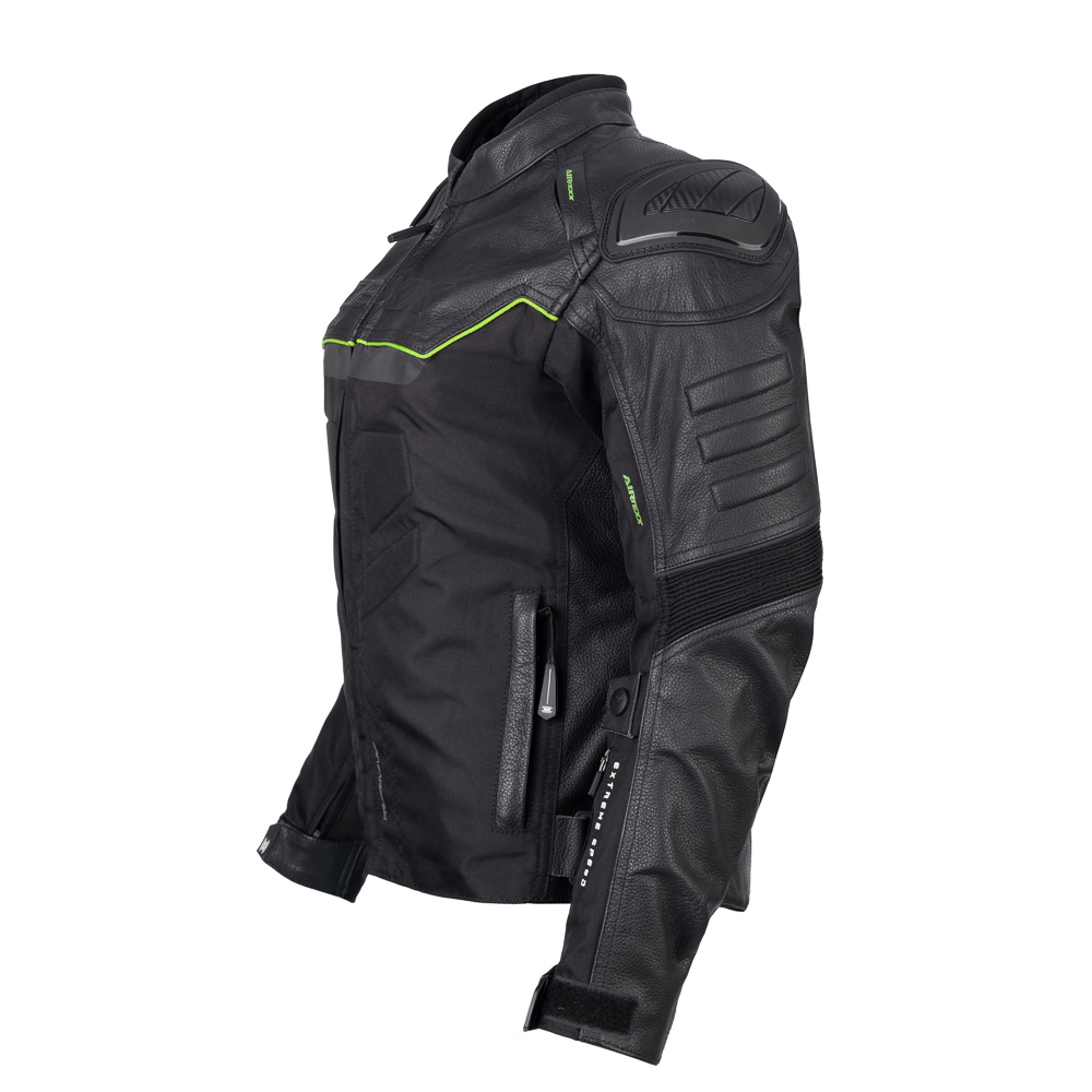 Jaqueta Texx Falcon V2 Fem Ld Pret Verd Xxxxl 4xl - Imagem 3