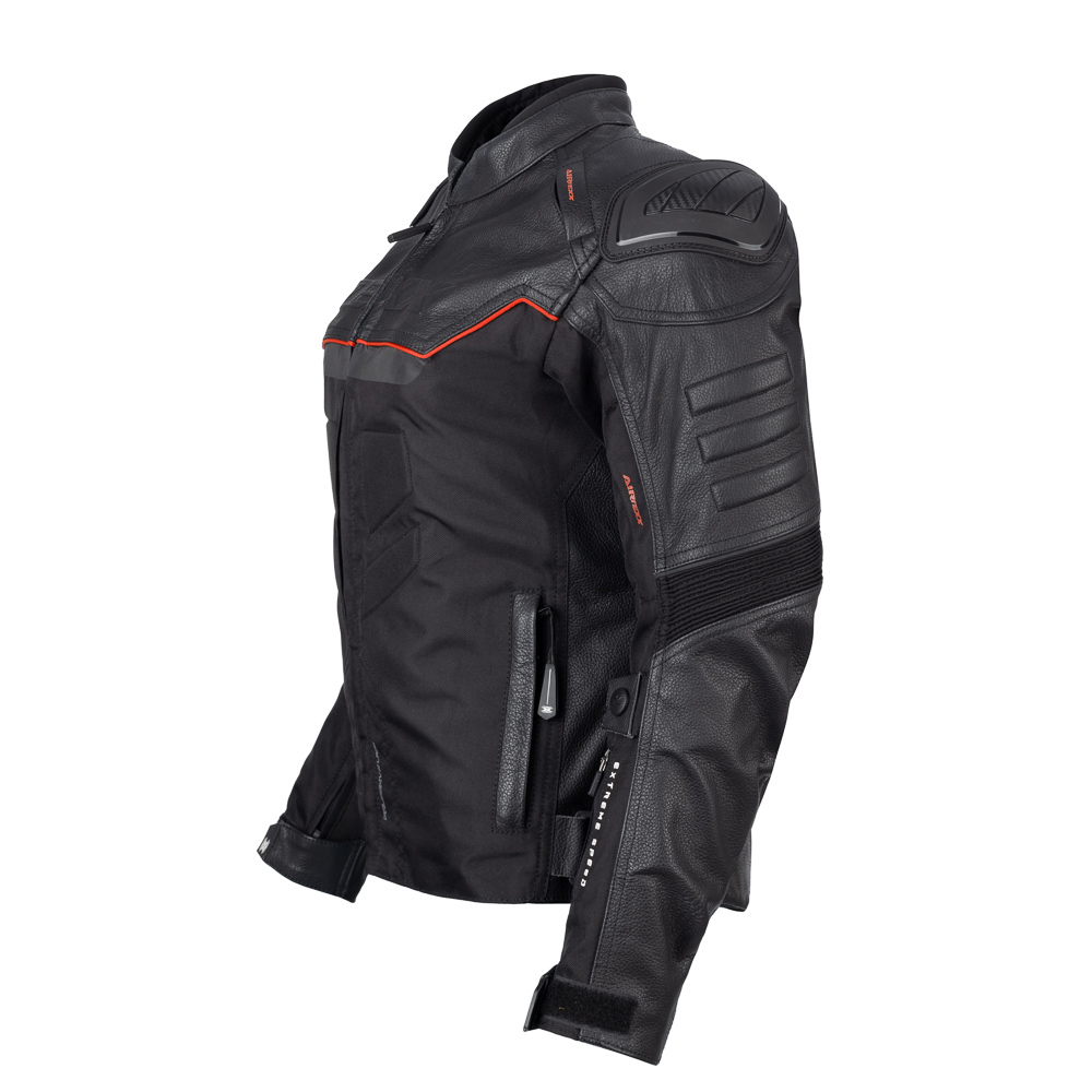 Jaqueta Texx Falcon V2 Fem Ld Pret Verm Xxxxxl 5xl - Imagem 3