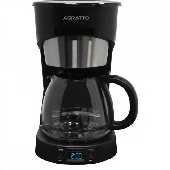 Cafeteira Programável Agratto Aroma Preta 220v - Imagem 2