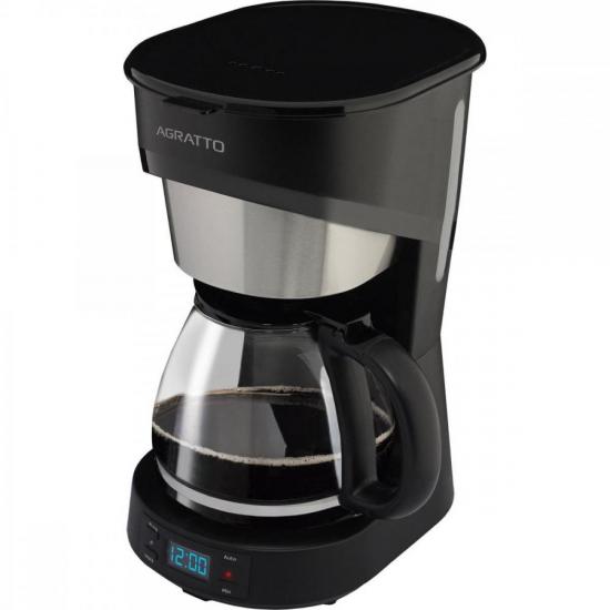 Cafeteira Programável Agratto Aroma Preta 220v - Imagem 3