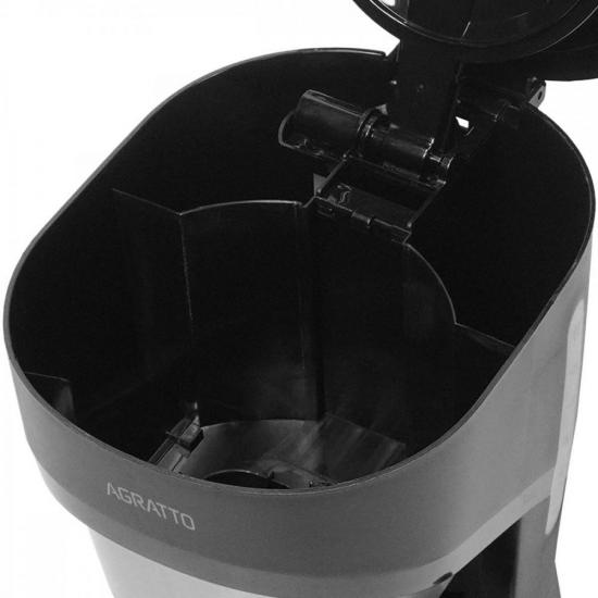 Cafeteira Programável Agratto Aroma Preta 220v - Imagem 4