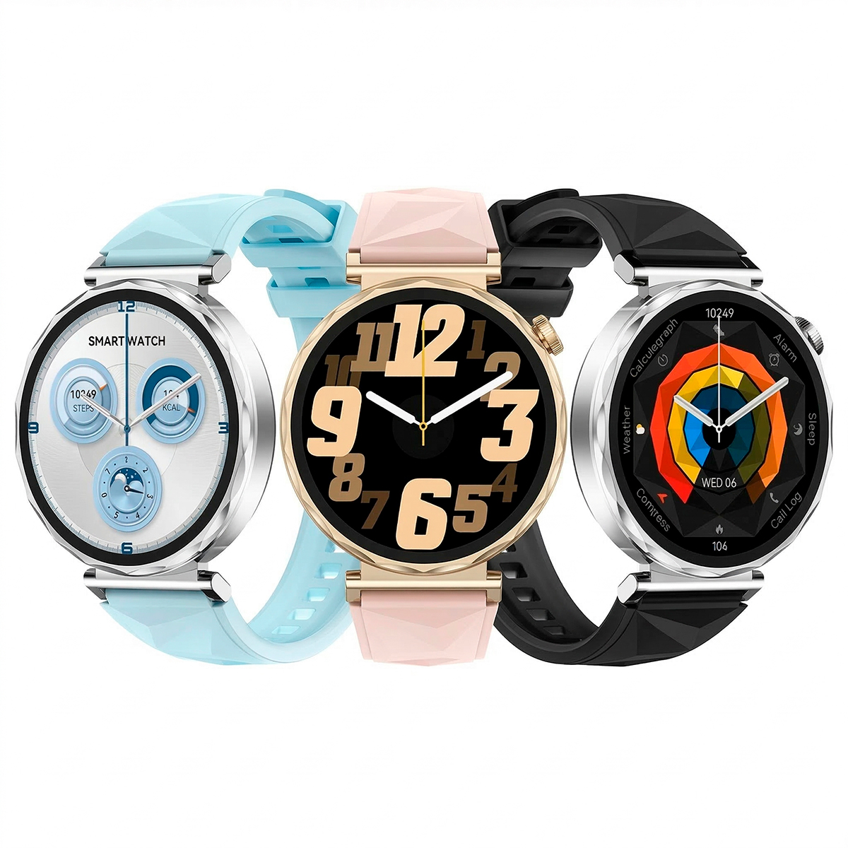 Relógio Inteligente Smartwatch GT5 Elegante Cor:Rosa - Imagem 2