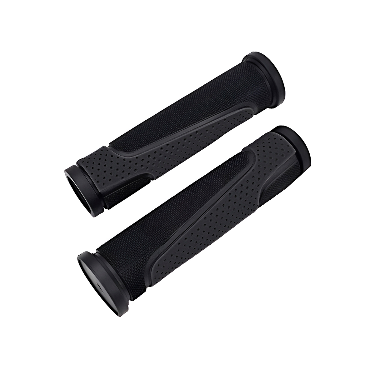 2 Manoplas Bicicleta Ergonômico Punho Emborrachado