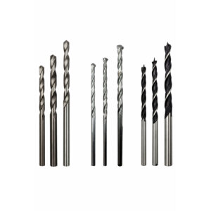 Kit 9 Brocas Furadeira Metal Madeira Alvenaria Ferramenta