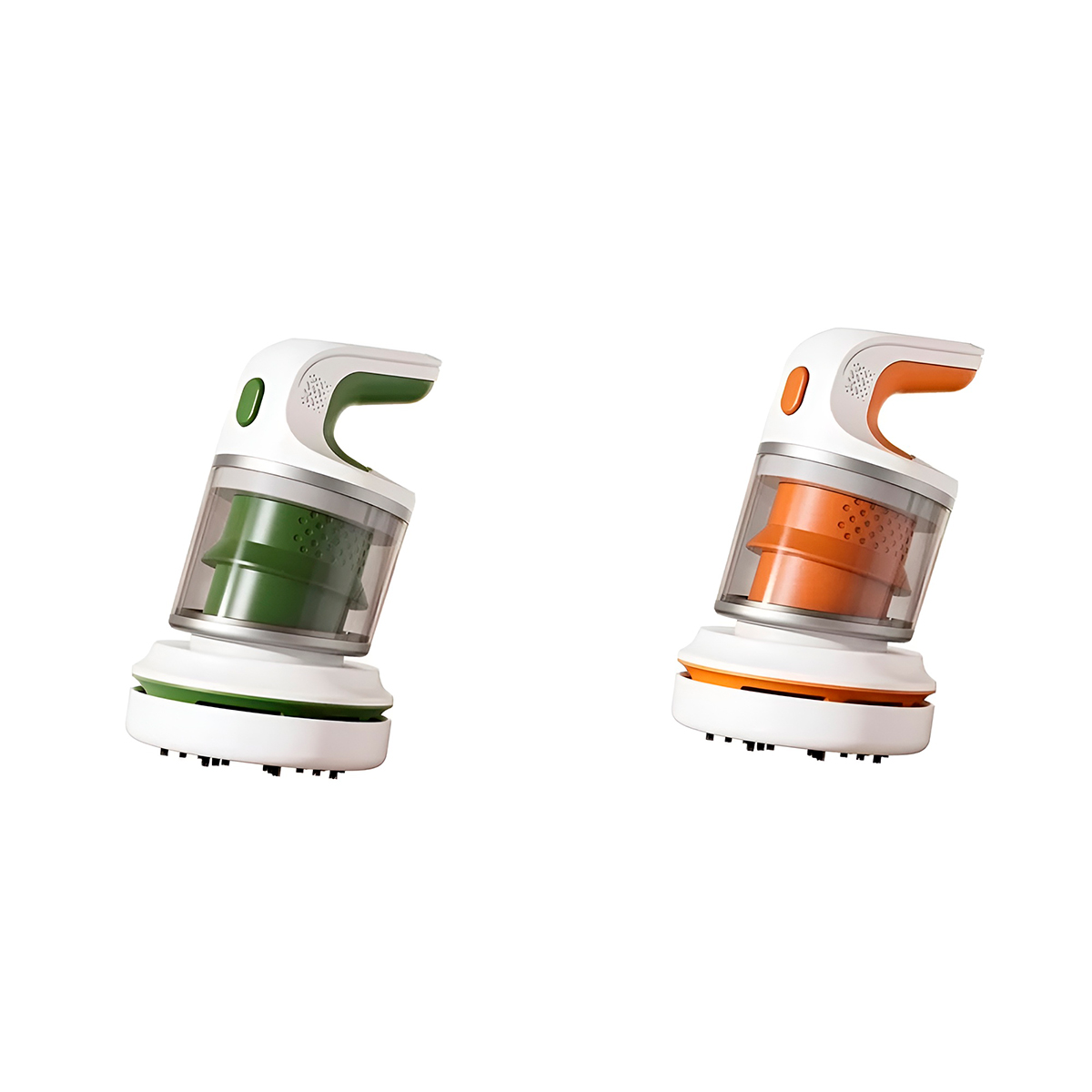 Mini Aspirador Portátil de Mão Recarregável Mesa Sofá Cor:Laranja - Imagem 2