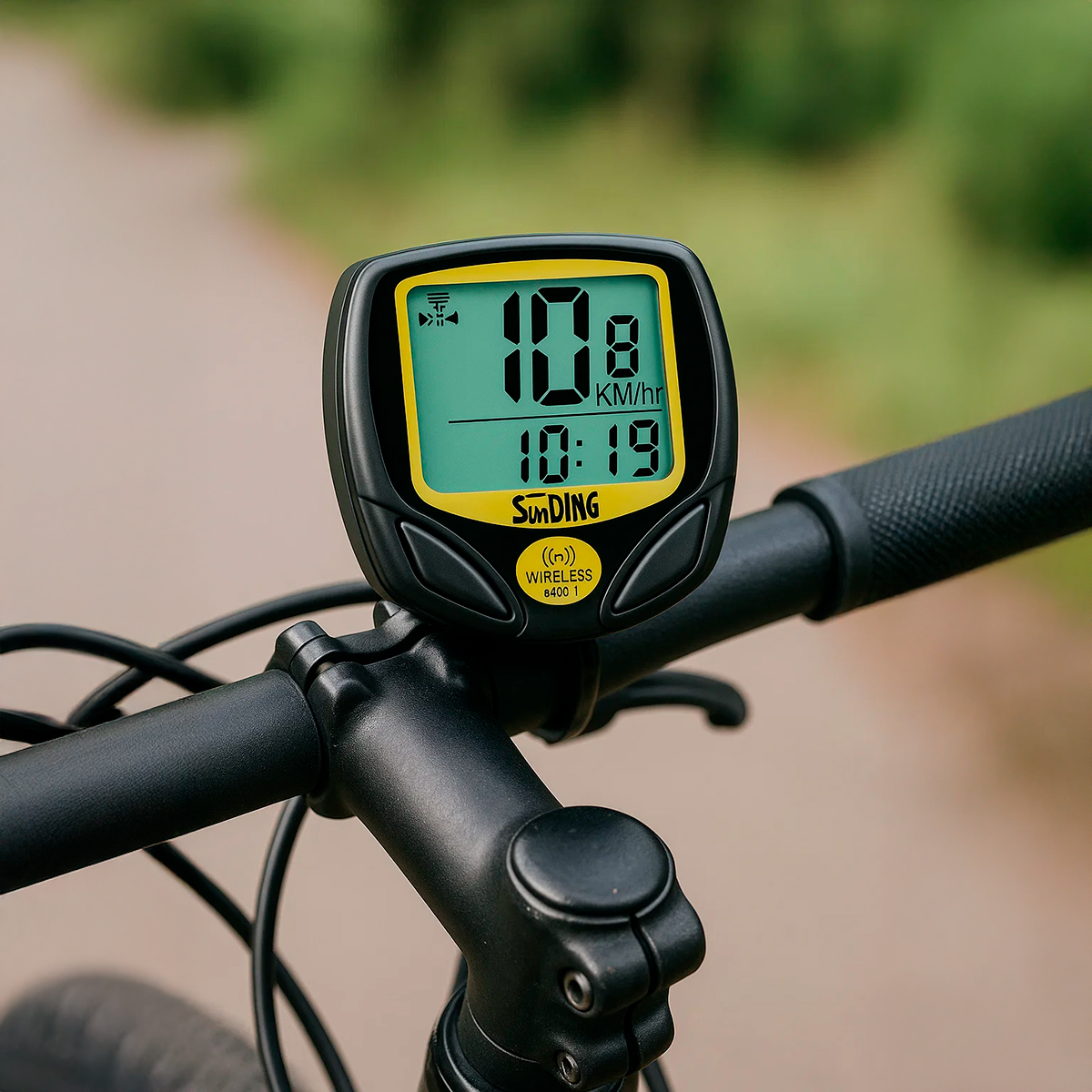 Velocímetro Digital Wireless A Prova D'Água Bicicleta Esporte - Imagem 2