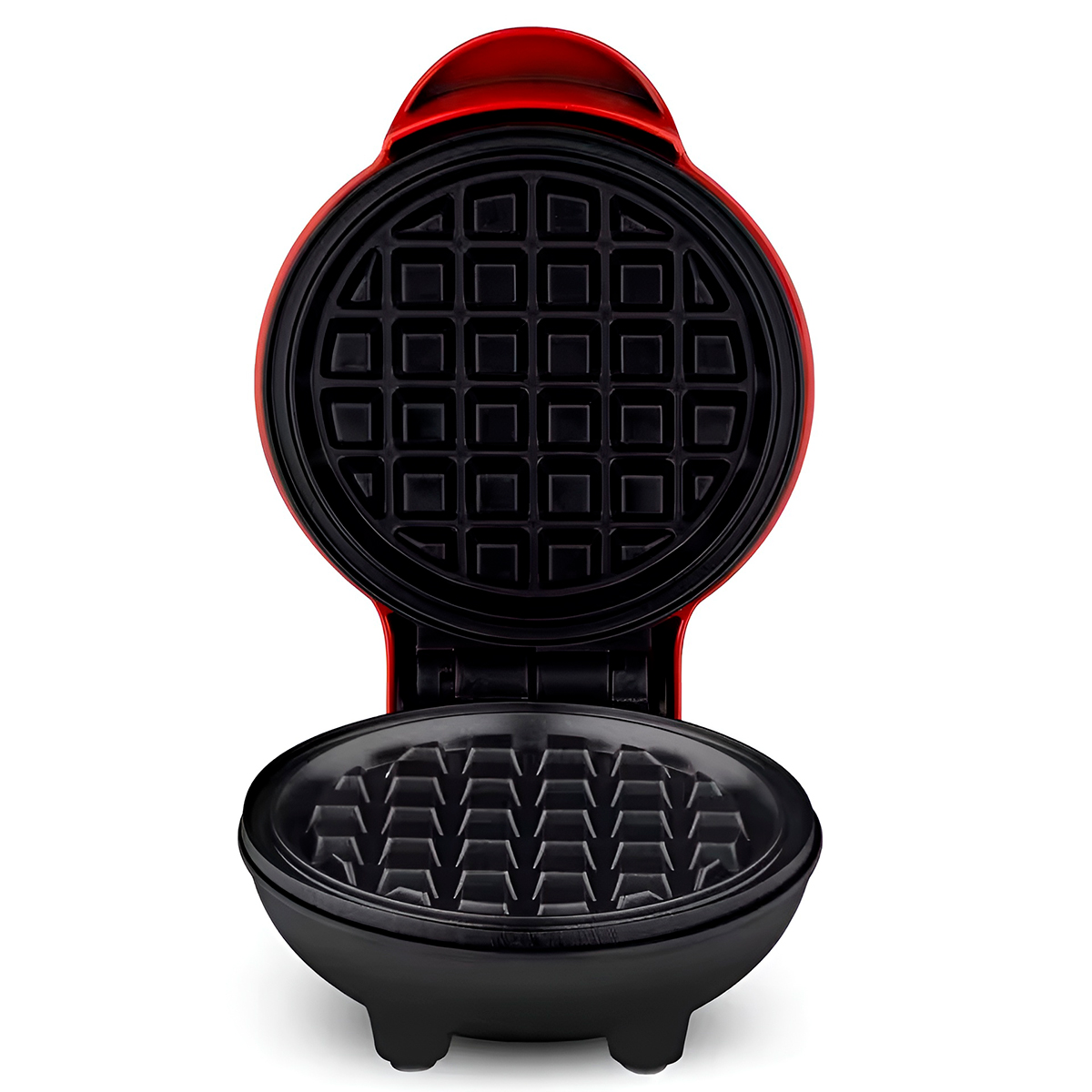 Máquina Waffle Mini Elétrica Lanches Diversão 110V - Imagem 2