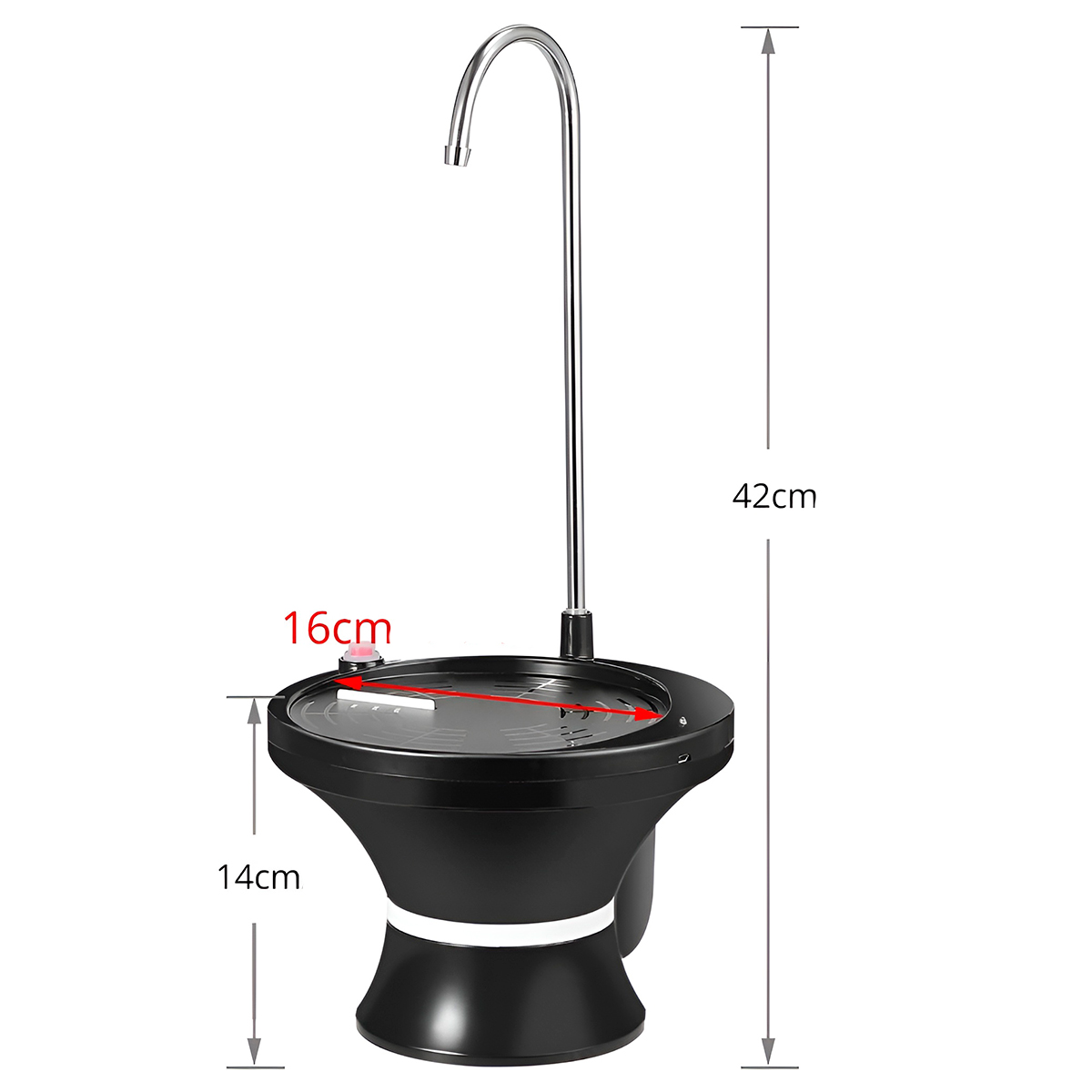 Bomba Torneira Elétrica Dispenser Automático USB Água - Imagem 2