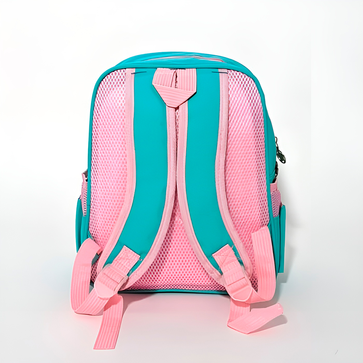 Mochila Infantil Escolar de Costas Divertida Aulas Passeio Modelo:Azul e Laranja - Imagem 4