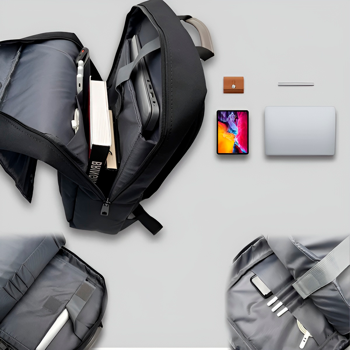 Mochila Impermeável Notebook Passeio Viagem Escritório - Imagem 3