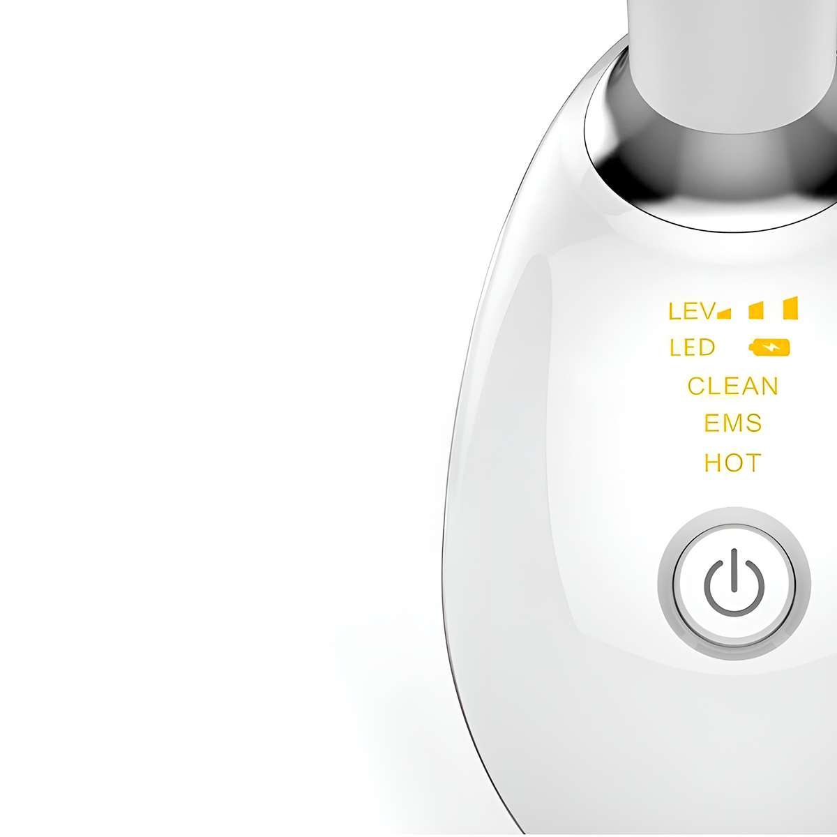 Massageador Facial Elétrico Pescoço Firmeza USB Cor:Branco - Imagem 4