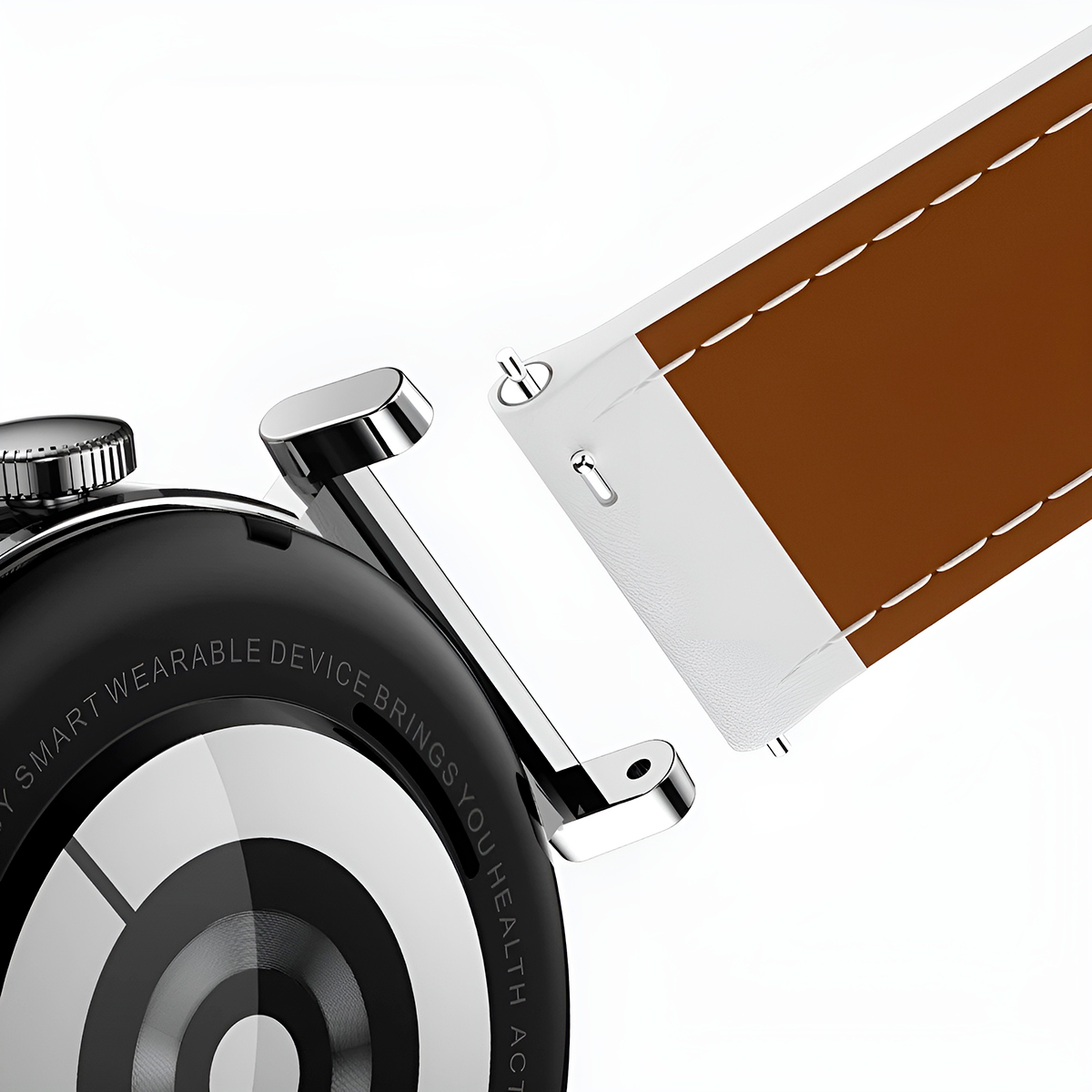 Relógio Inteligente Smartwatch GT5 Elegante Cor:Azul Claro - Imagem 4
