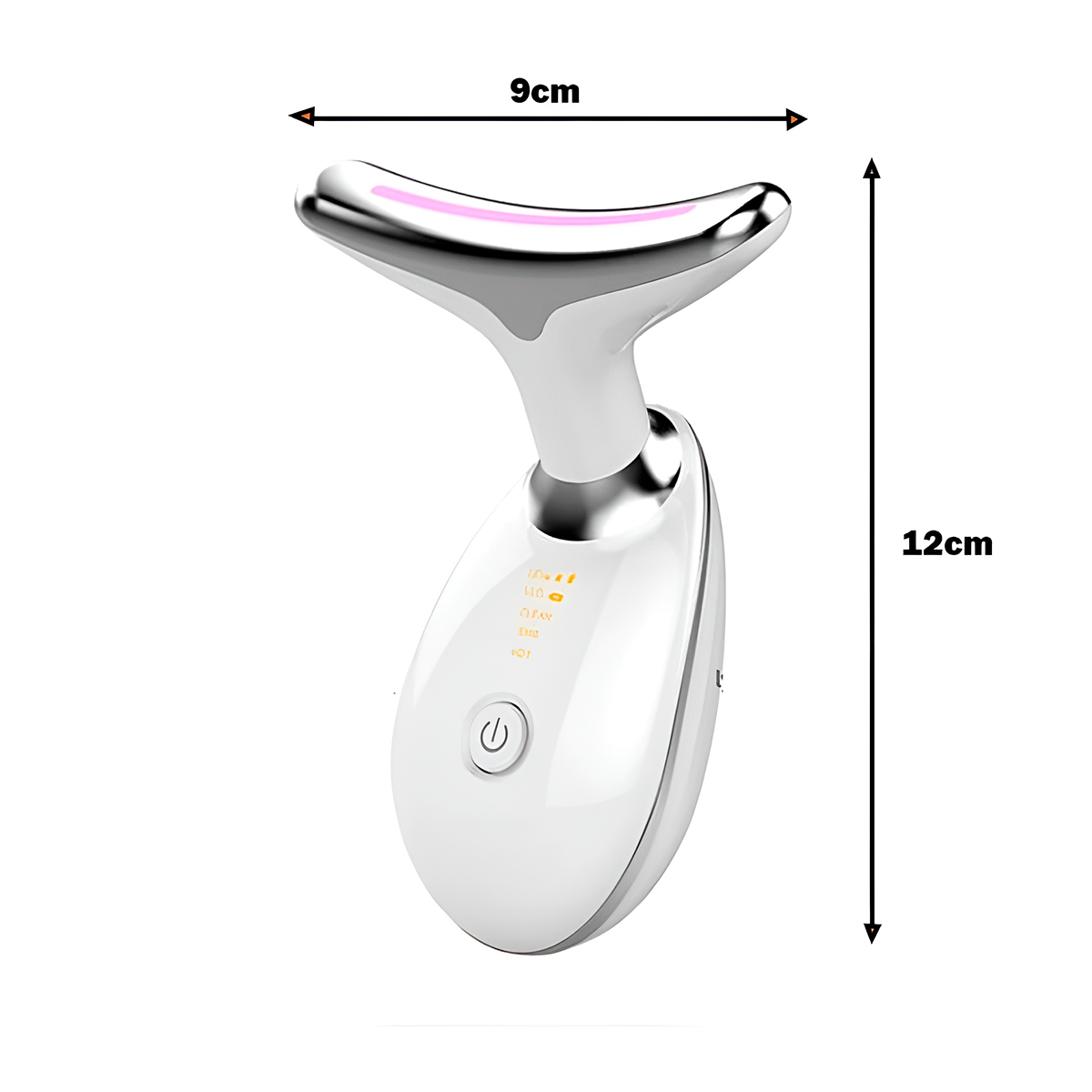 Massageador Facial Elétrico Pescoço Firmeza USB Cor:Branco - Imagem 5