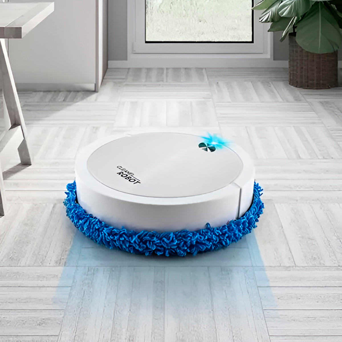 Robô De Limpeza Automático Passa Pano Recarregável - Imagem 5