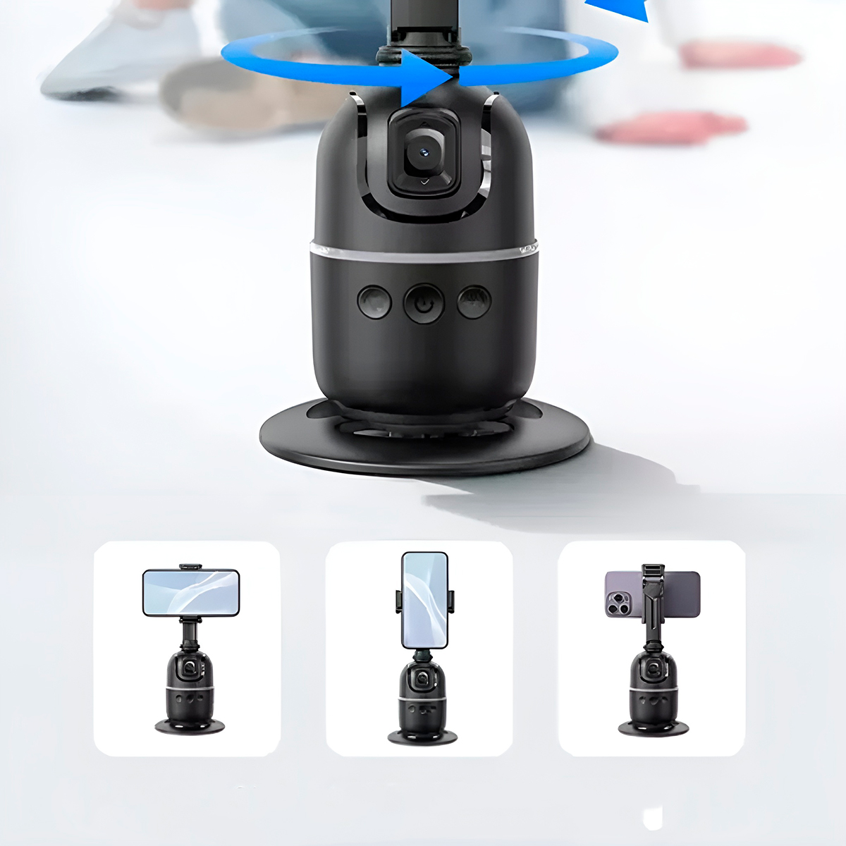 Suporte Inteligente Gimbal Reconhecimento Facial Filmagem - Imagem 6