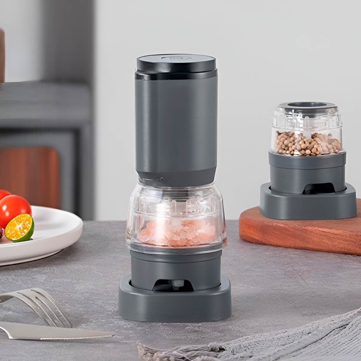 Moedor Recarregável Elétrico Pimenta Café Utilidades - Imagem 7