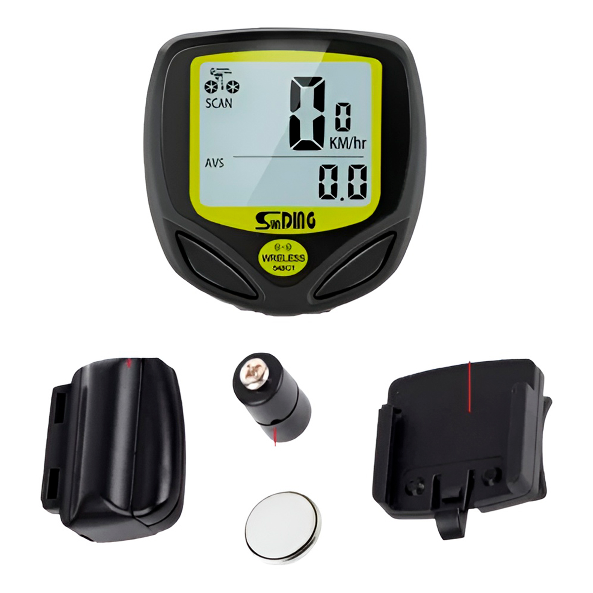 Velocímetro Digital Wireless A Prova D'Água Bicicleta Esporte - Imagem 8