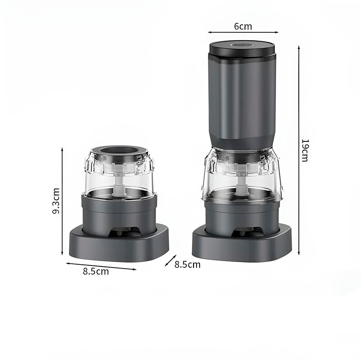 Moedor Recarregável Elétrico Pimenta Café Utilidades - Imagem 8