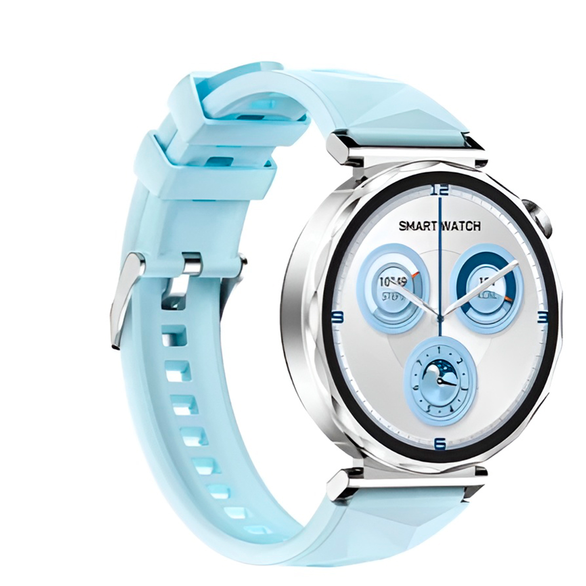 Relógio Inteligente Smartwatch GT5 Elegante Cor:Rosa - Imagem 6