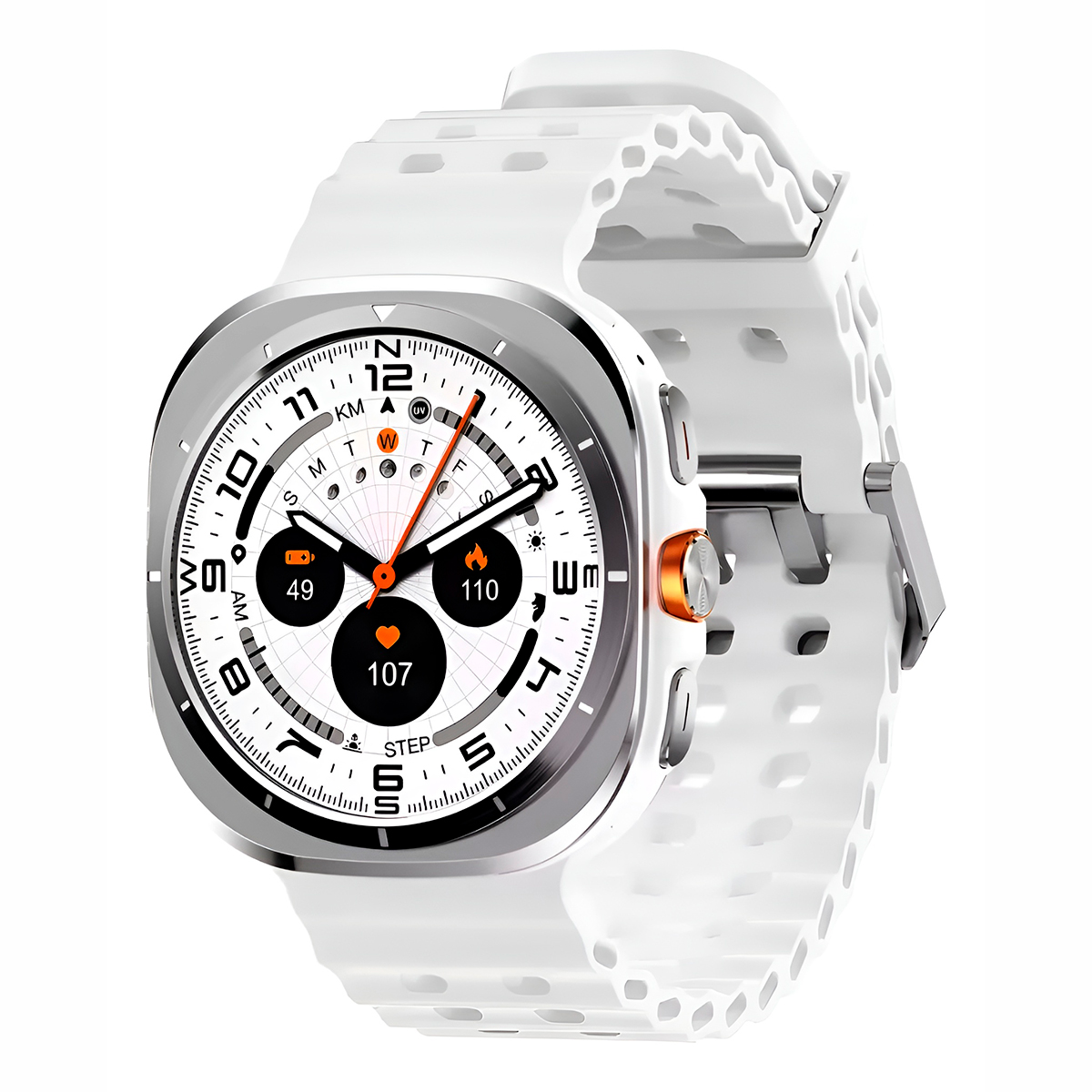 Smartwatch Relógio Inteligente Monitoramento Cor:Preto - Imagem 6