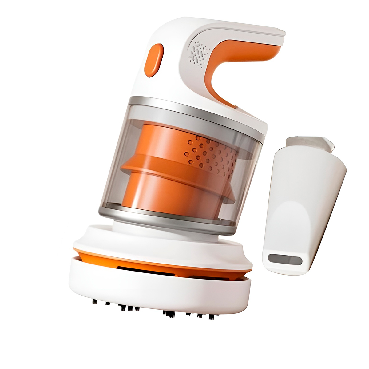 Mini Aspirador Portátil de Mão Recarregável Mesa Sofá Cor:Laranja