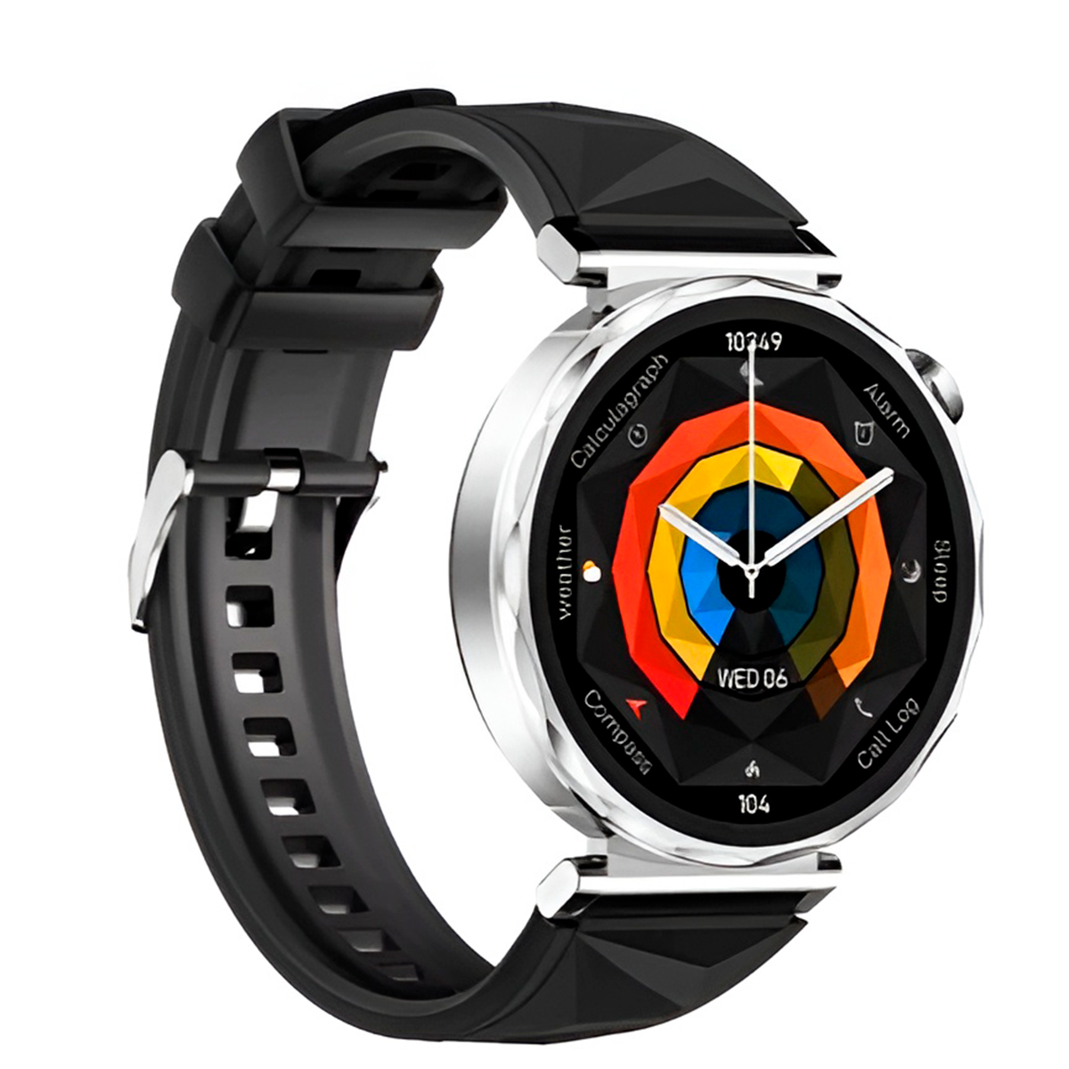 Relógio Inteligente Smartwatch GT5 Elegante Cor:Rosa - Imagem 7