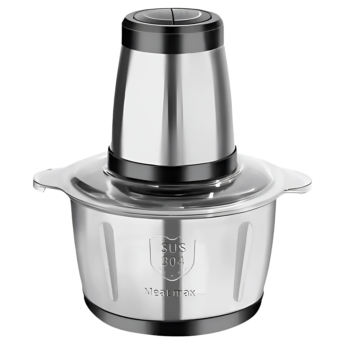 Triturador Elétrico 2L Aço Inox Profissional Voltagem:220V