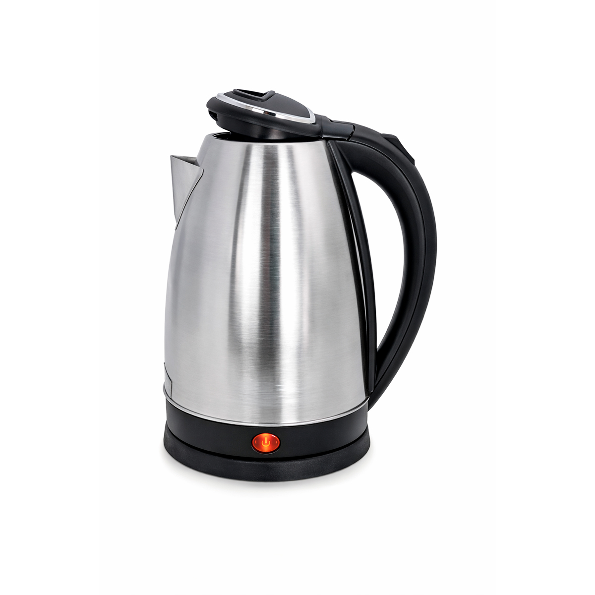 Chaleira Elétrica Aço Inox Jarra Bule 2L Portátil 220V Preto