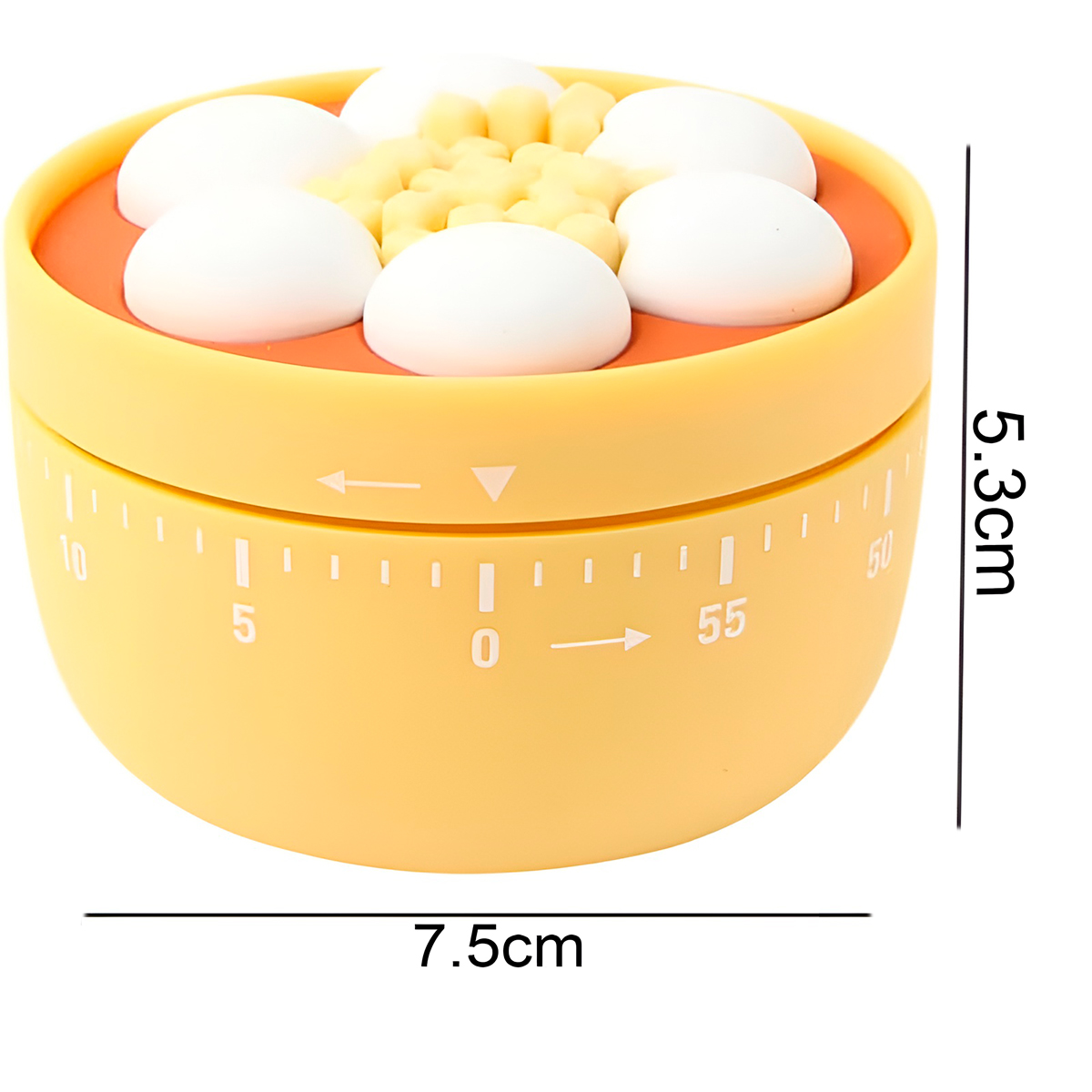 Timer Manual Temporizador Divertido Cozinha Utilidade - Imagem 3