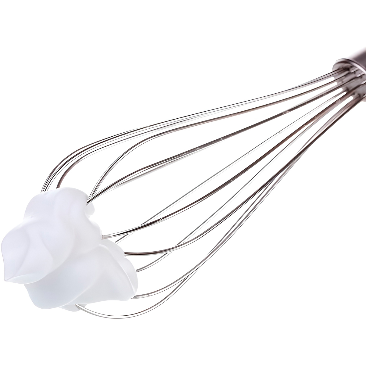Batedor Fouet Utensílio Cozinha Ovos Massas Aço Inox - Imagem 3