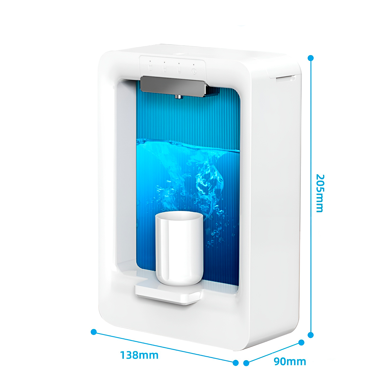 Máquina Dispenser Automático Enxaguante Bucal Banheiro - Imagem 4