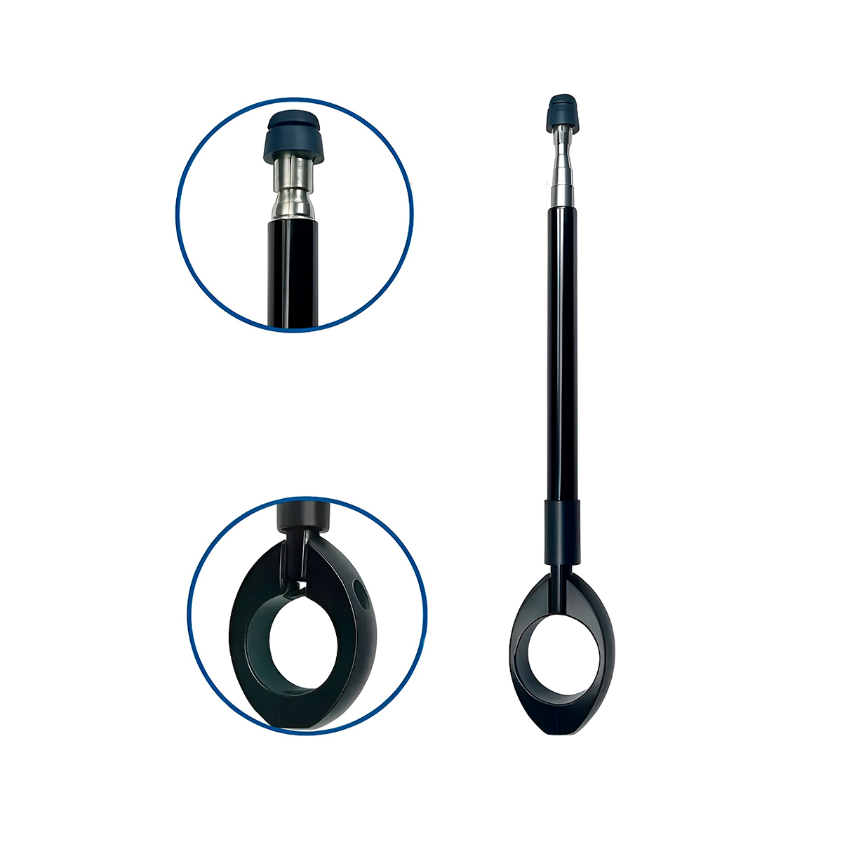 Antena para Motocicleta Corta Pipa Guidão Utilidade - Imagem 4