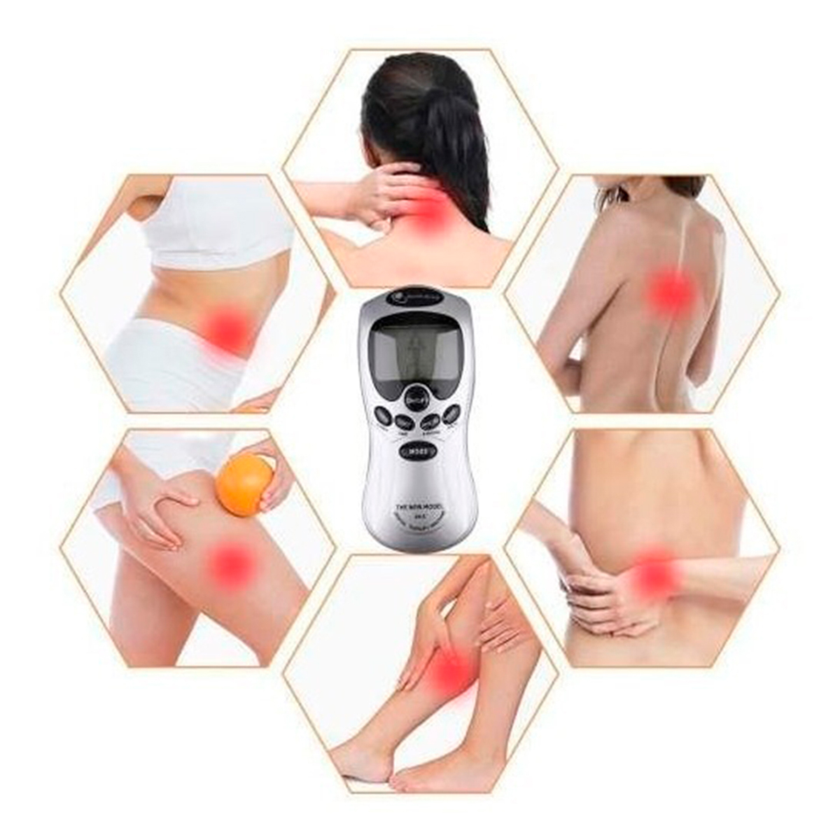 Aparelho Massageador Fisioterapia Acupuntura Tens - Imagem 4