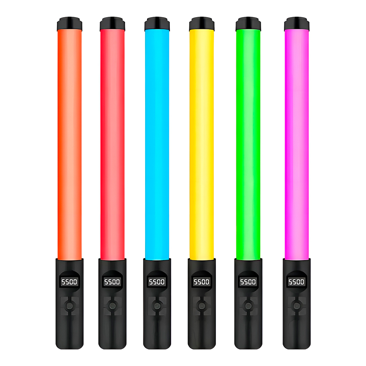 Bastão de Luz Tubo LED RGB Fotografia Portátil Vídeo - Imagem 5