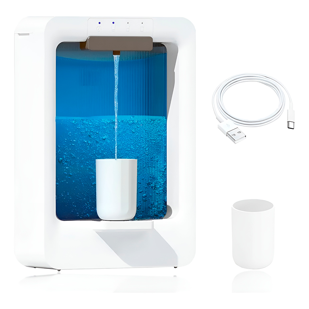 Máquina Dispenser Automático Enxaguante Bucal Banheiro - Imagem 5