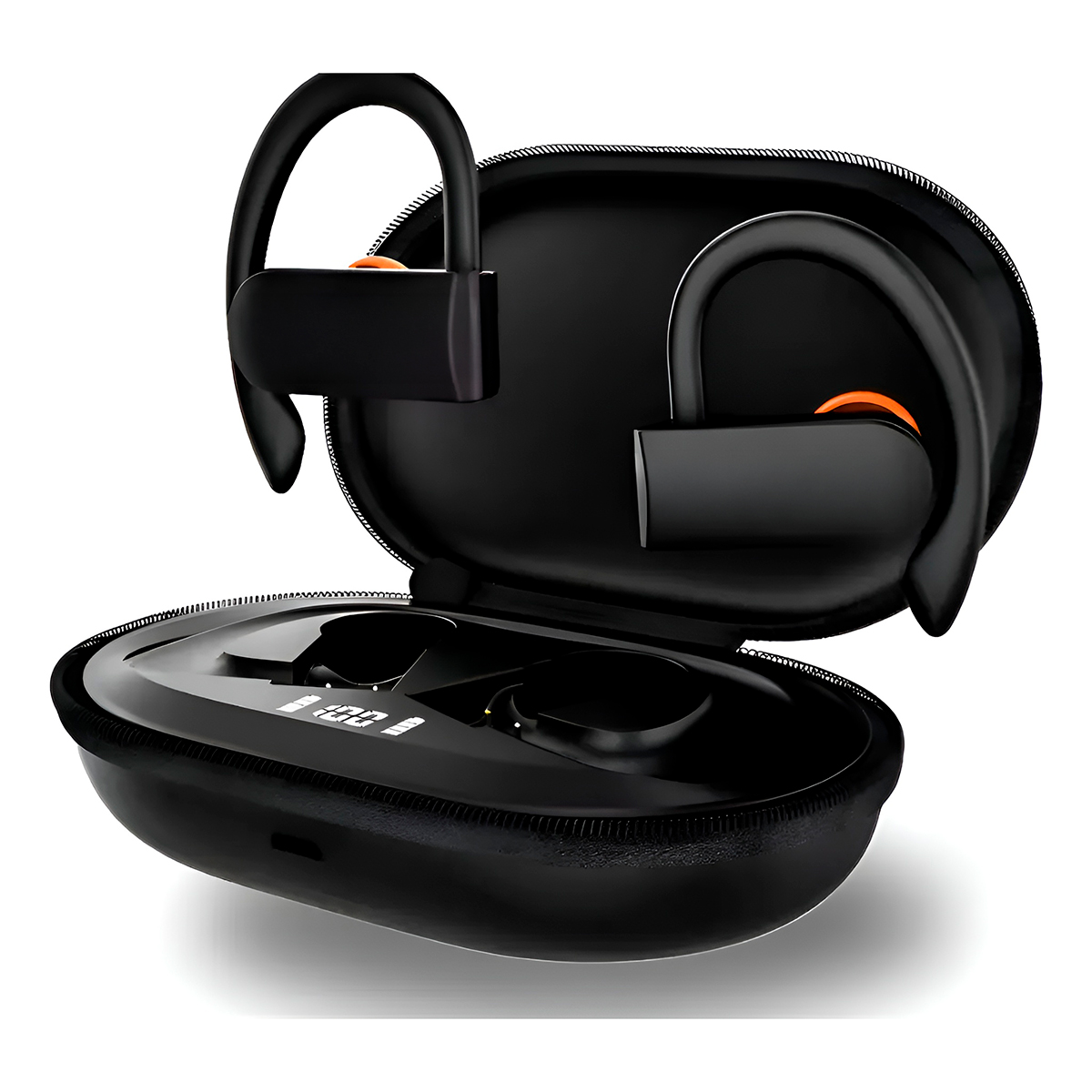 Fone de Ouvido Esportivo Bluetooth Gancho Esporte Corrida - Imagem 5